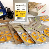 Hearing Aid Batteries 6pce packs