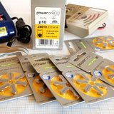 Hearing Aid Batteries 6pce packs