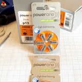 Hearing Aid Batteries 6pce packs