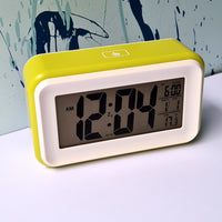 Digital Clock with night glow TC212 asst
