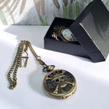 Pocket Watch Fob Watch TF Skull