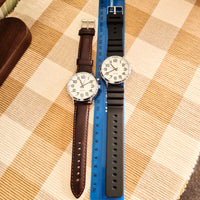 Talking Watch PU watchstrap gent