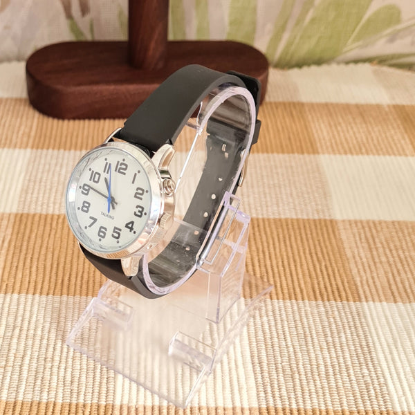 Talking Watch PU watchstrap Ladies