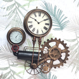 Clock Wall Metal steampunk TC11