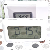 Digital Clock recharable TC2 asst colours