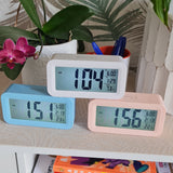 Digital Clocks asst colours tc40