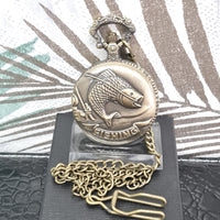 Pocket Watch Fob Watch TF Fish