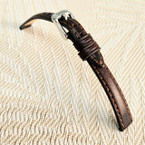 Watch Straps Italian Leather BROWN sizes 10-24mm