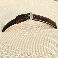 Watch Straps Italian Leather BROWN sizes 10-24mm