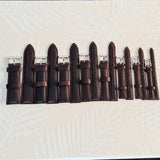 Watch Straps Italian Leather BROWN sizes 10-24mm