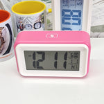 Digital Clock with night glow TC212 asst