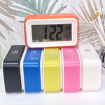 Digital Clock with night glow TC212 asst