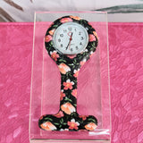 Nurse Watch Silicon  5 designs Florals TN5