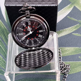 Pocket Watch Fob Watch TF Groomsman -set 2pce
