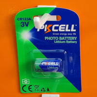 CR123A Lithium battery pkcell