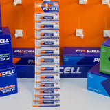 aaa alkaline batterys 12 pce pkcell