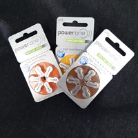 Hearing Aid Batteries 6pce packs