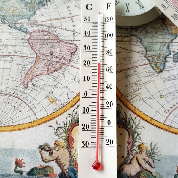 glass temperature guage