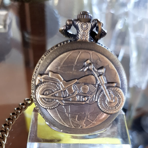 Pocket Watch Fob Watch TF Motorbike