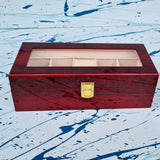 Watch Storage Polished  Box Wood TJ18 -