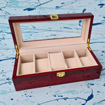 Watch Storage Polished  Box Wood TJ18 -