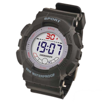 digital watch colored loight watch