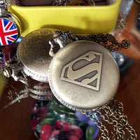superman pocket watch