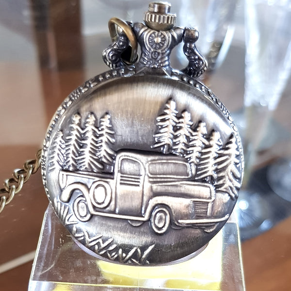 truck pocket watch