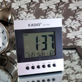 Blue light digital alarm clock