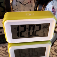 night glow alarm clock
