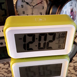 night glow alarm clock
