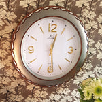 Silver Grey wall clock