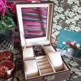 jewellery and watch box